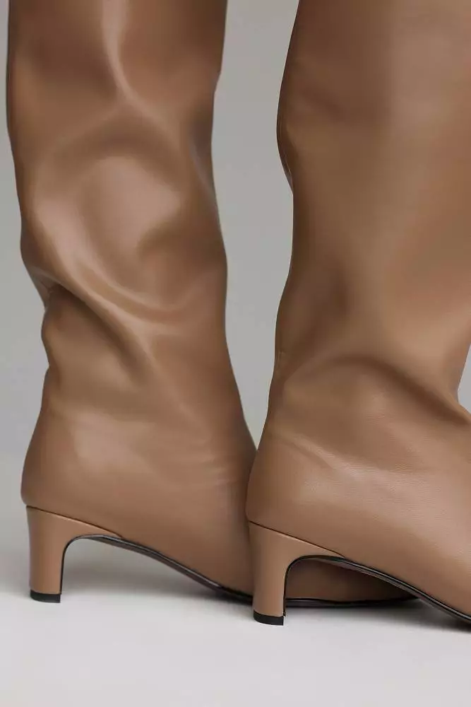 Сапоги (38, бежевый). Изображение № 4