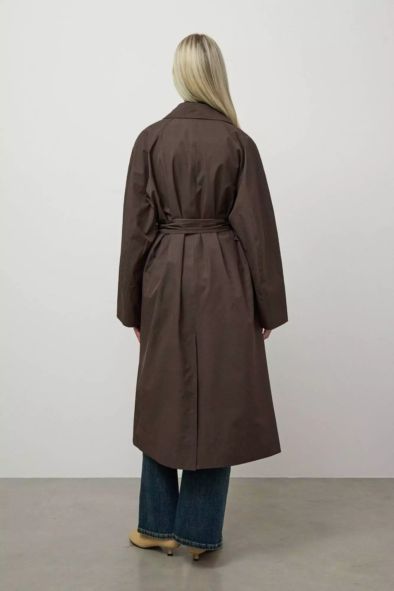 Тренч (S (42RU), коричневый). Избражение № 3