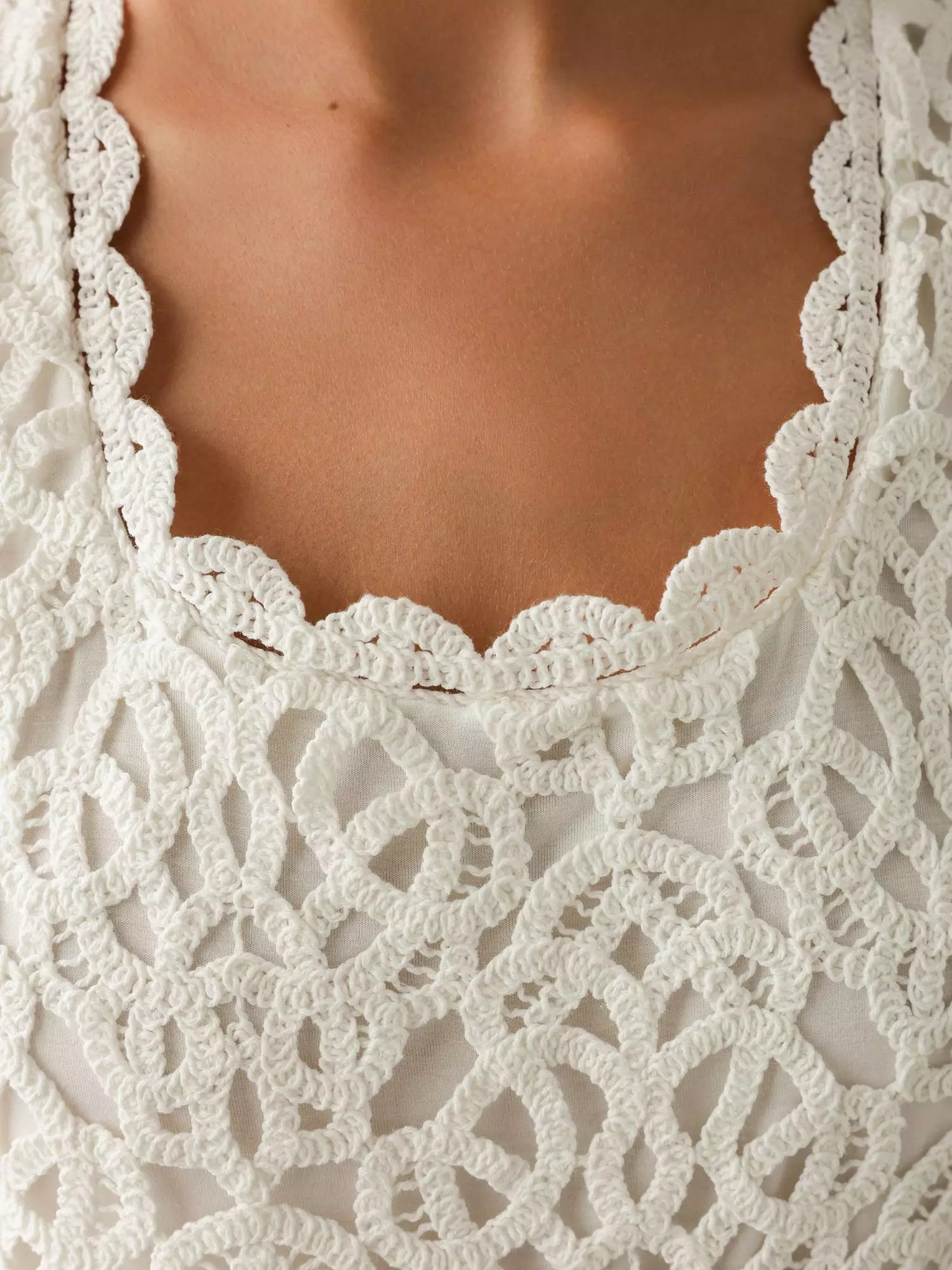 Топ (S (42RU), белый). Избражение № 3