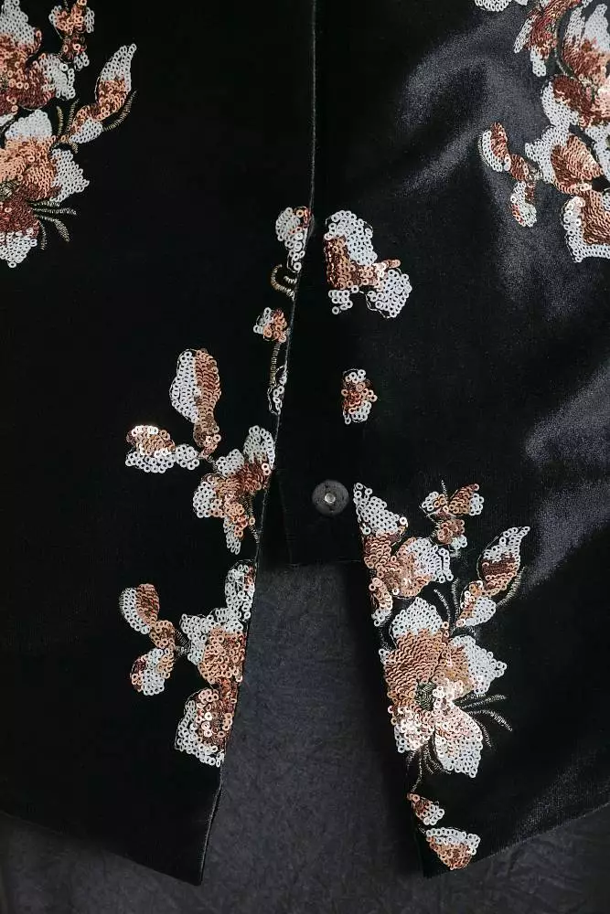 Жакет (S (42RU), чёрный). Изображение № 5