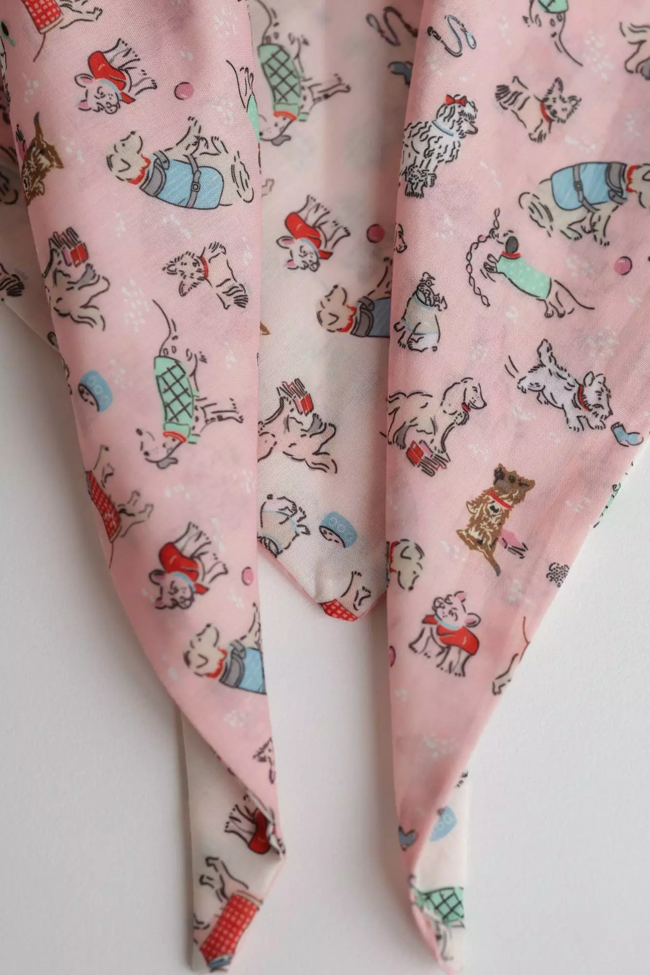 косынка (розово-молочный). Избражение № 1