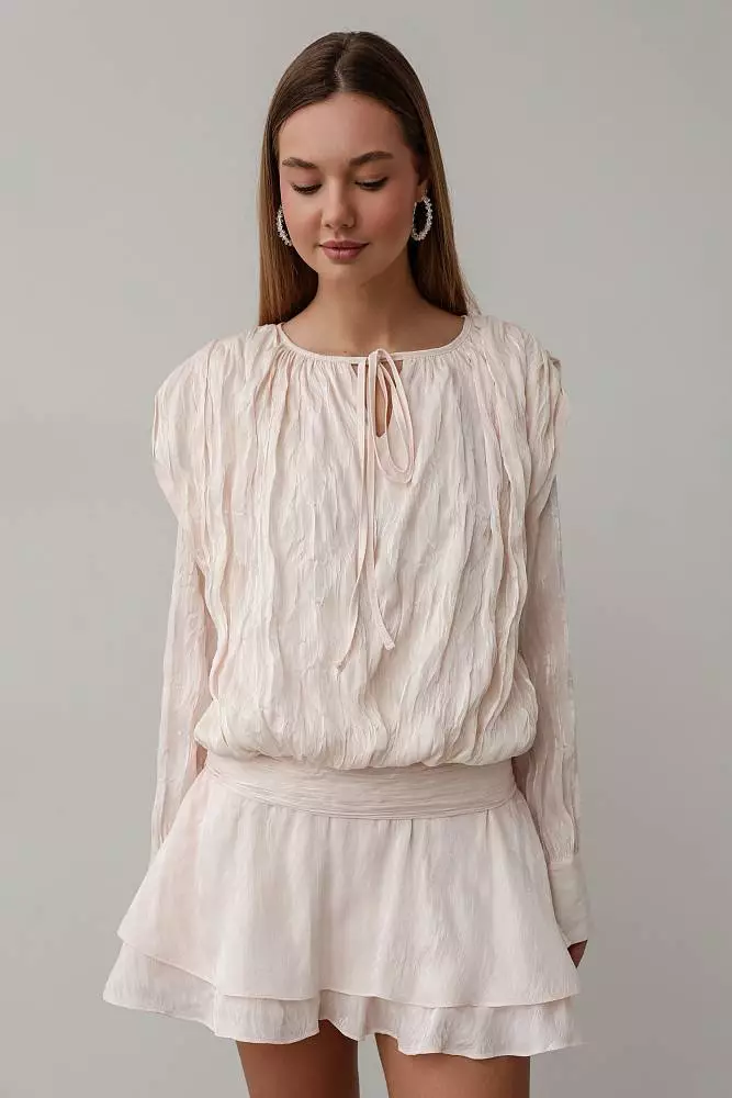 Платье (L (46RU), нежно-розовый). Изображение № 4