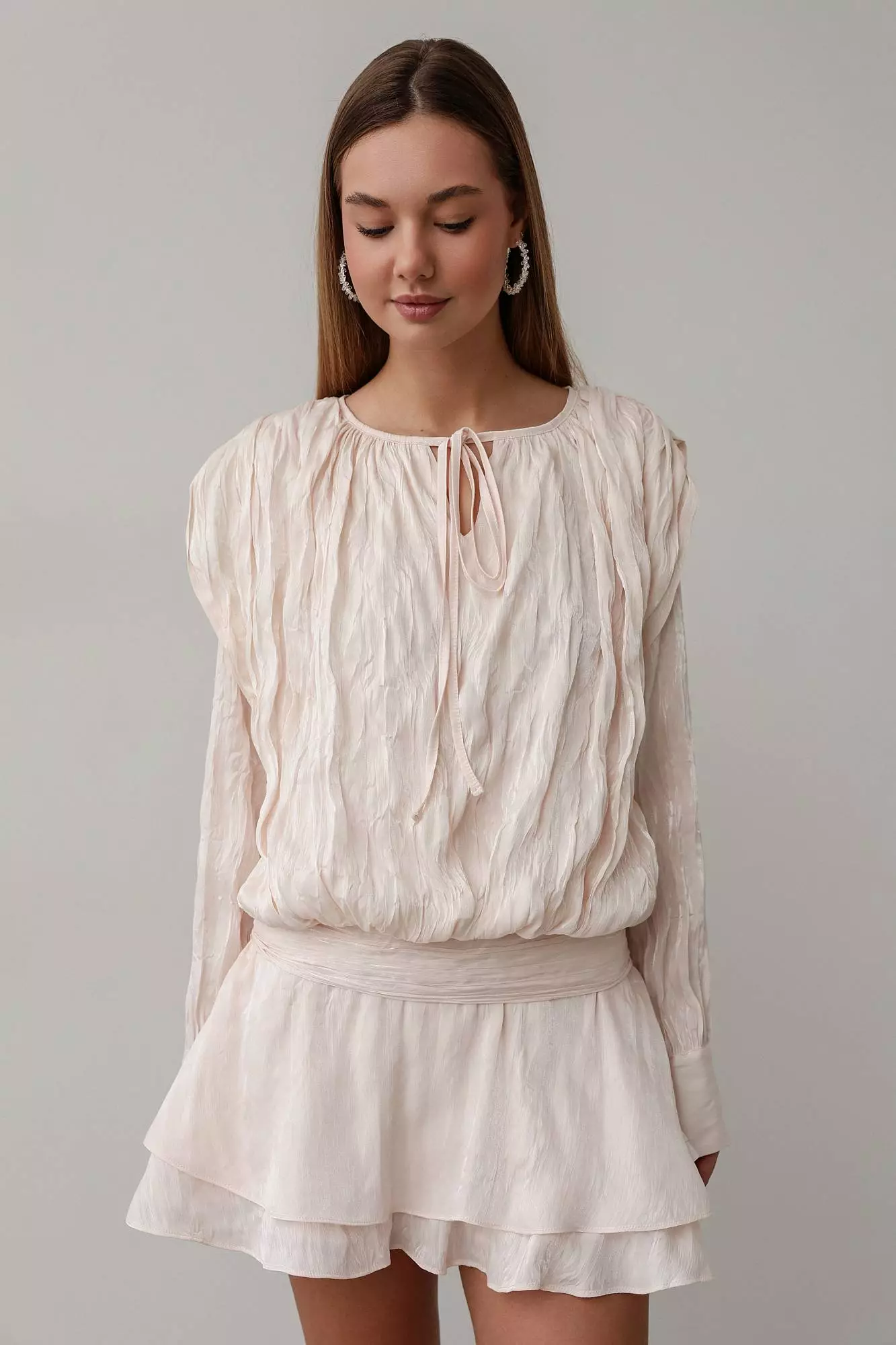 Платье (L (46RU), нежно-розовый). Избражение № 4