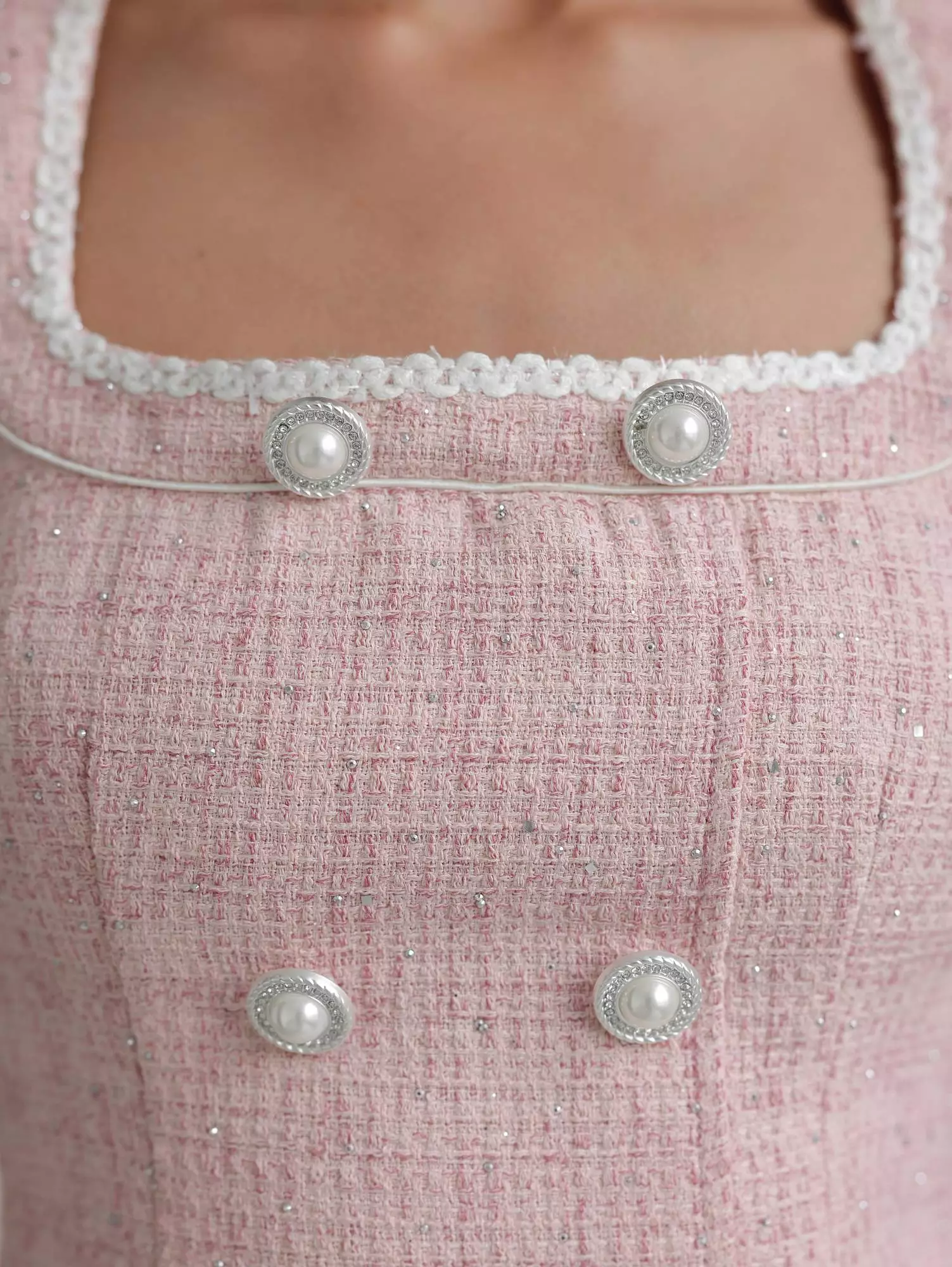 Платье  (S (42RU), нежно-розовый). Избражение № 4