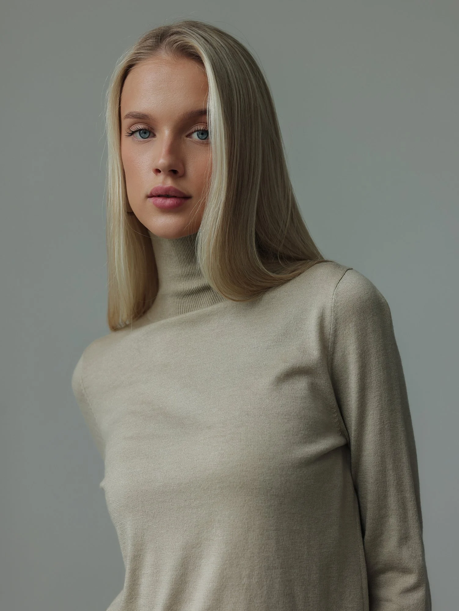 джемпер (onesize (42-46RU), серо-бежевый). Избражение № 4