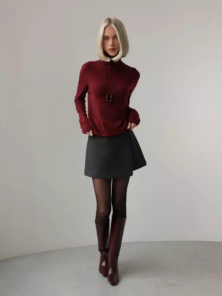 Водолазка (onesize (42-46RU), бордовый). Изображение № 2