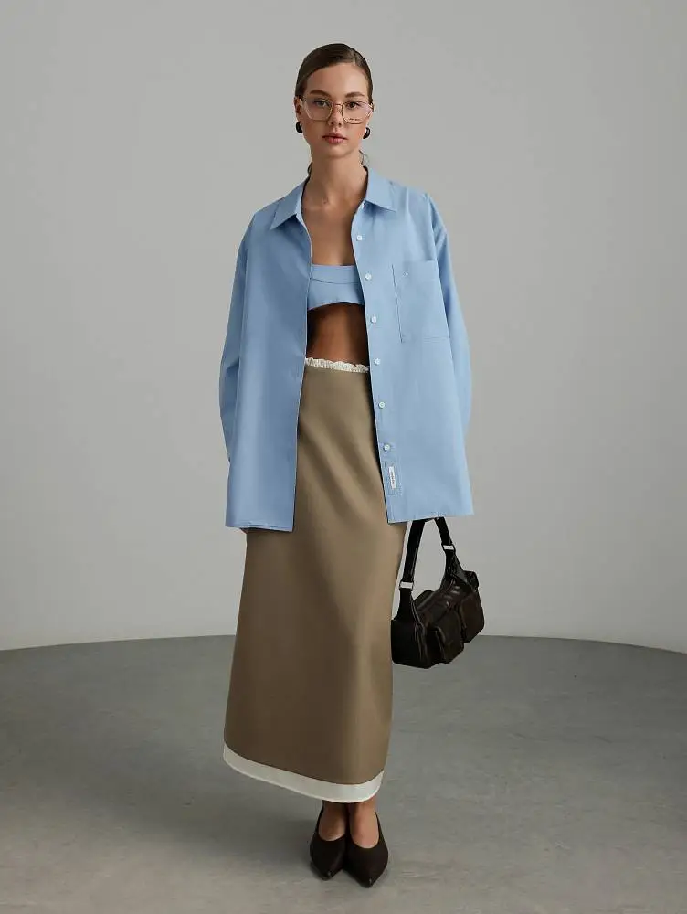 Рубашка (onesize (42-46RU), голубой). Изображение № 2