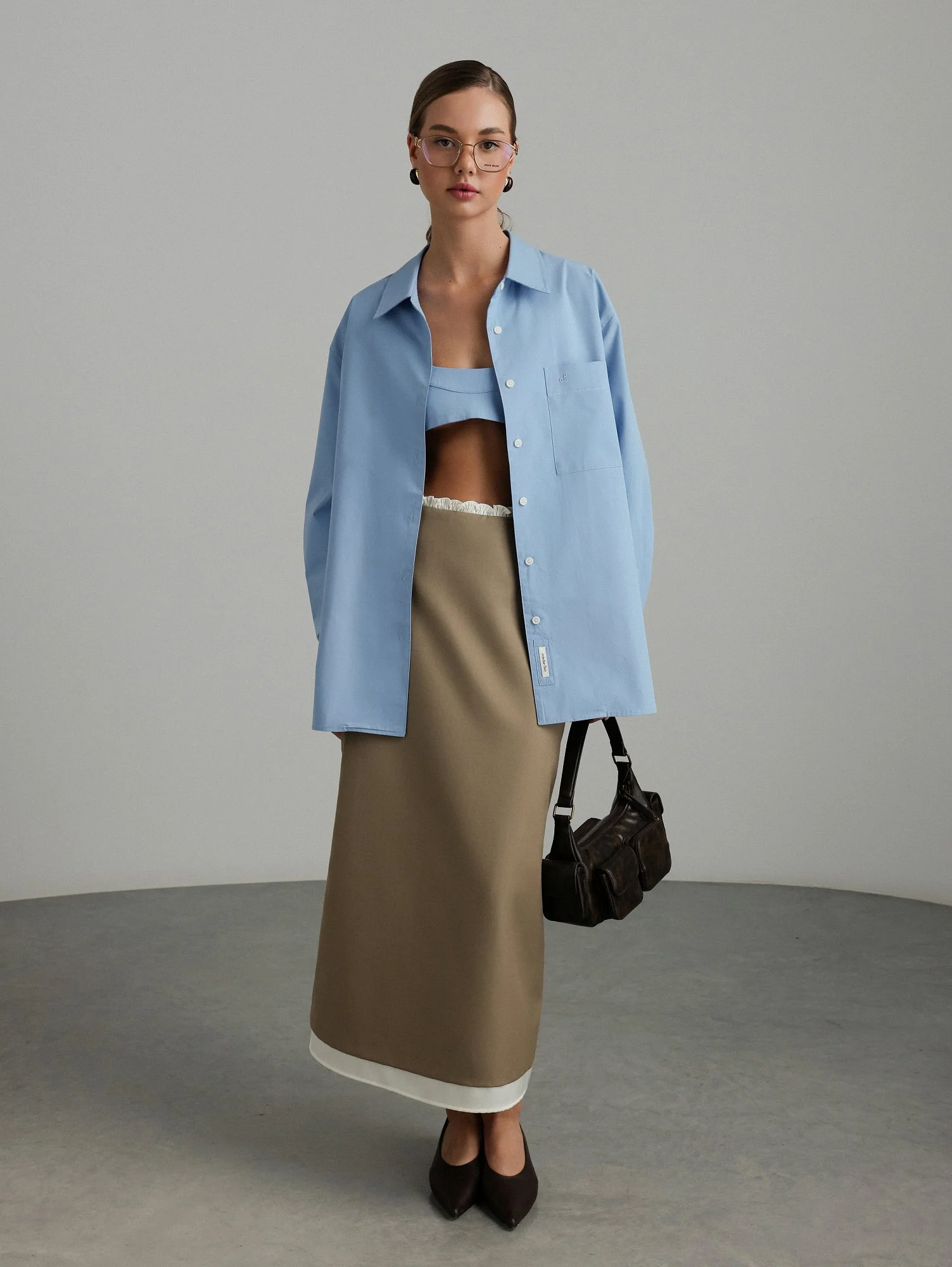 Рубашка (onesize (42-46RU), голубой). Избражение № 2