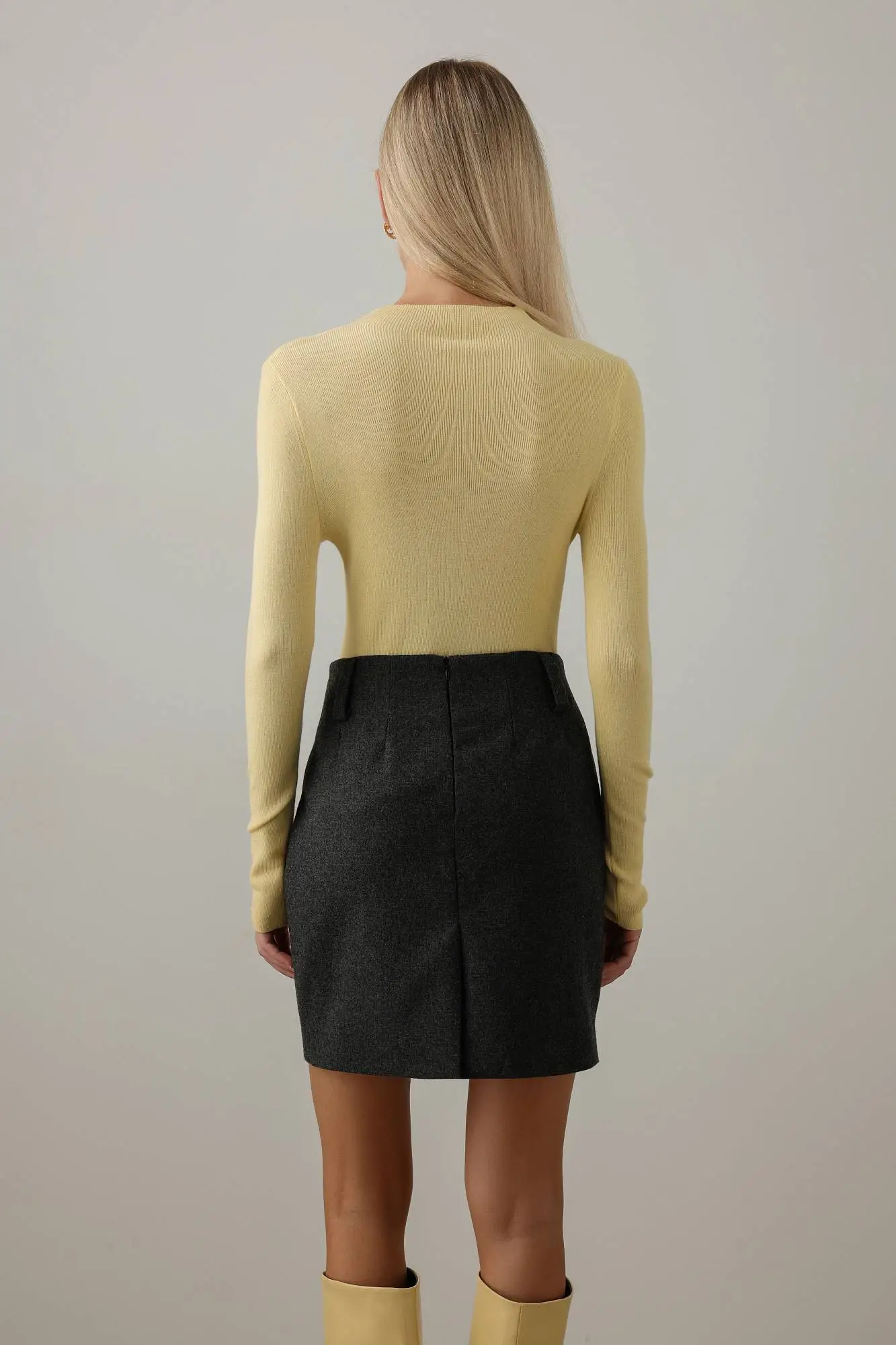 Водолазка (onesize (40-44RU), нежно-жёлтый). Избражение № 5