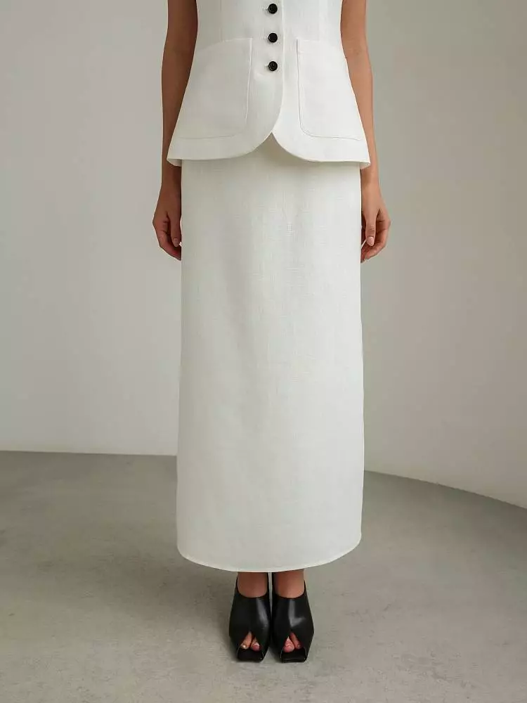 Юбка  (S (42RU), белый). Изображение № 1