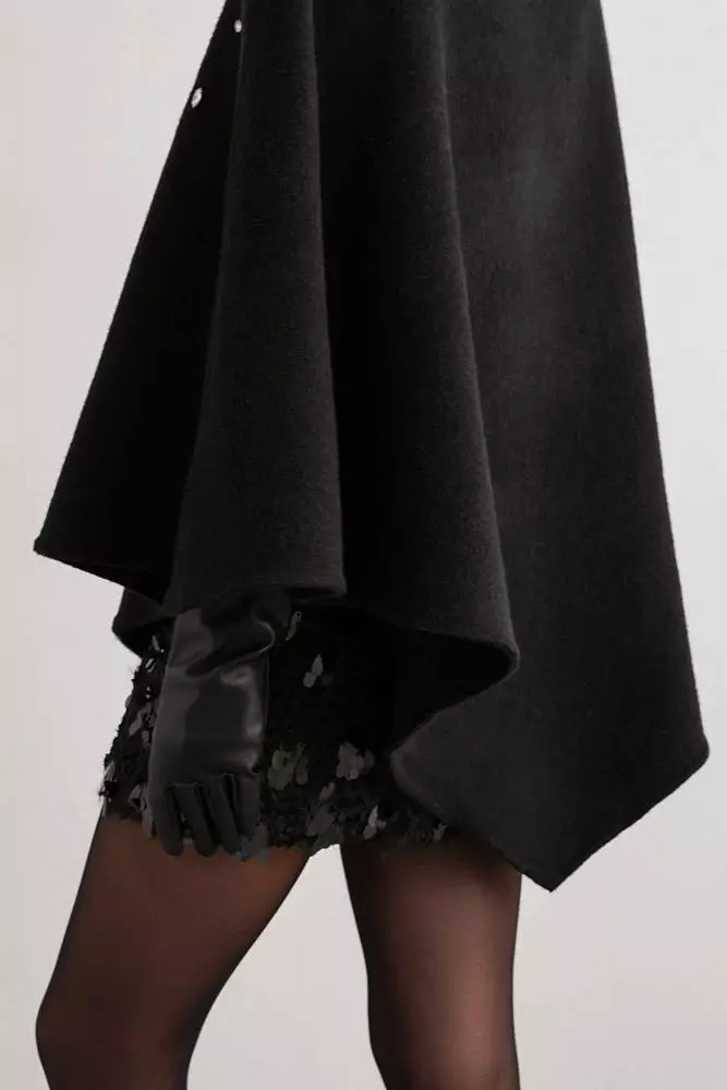 Накидка (M (44RU), чёрный). Изображение № 6