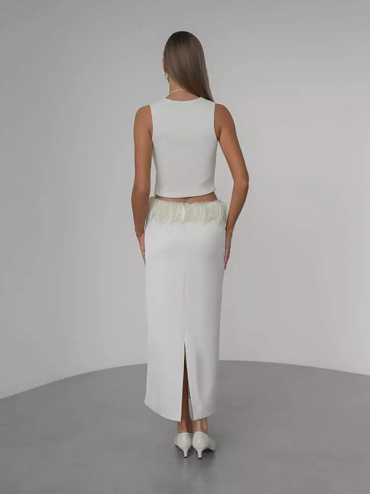 Юбка (S (42RU), ванильный). Изображение № 5