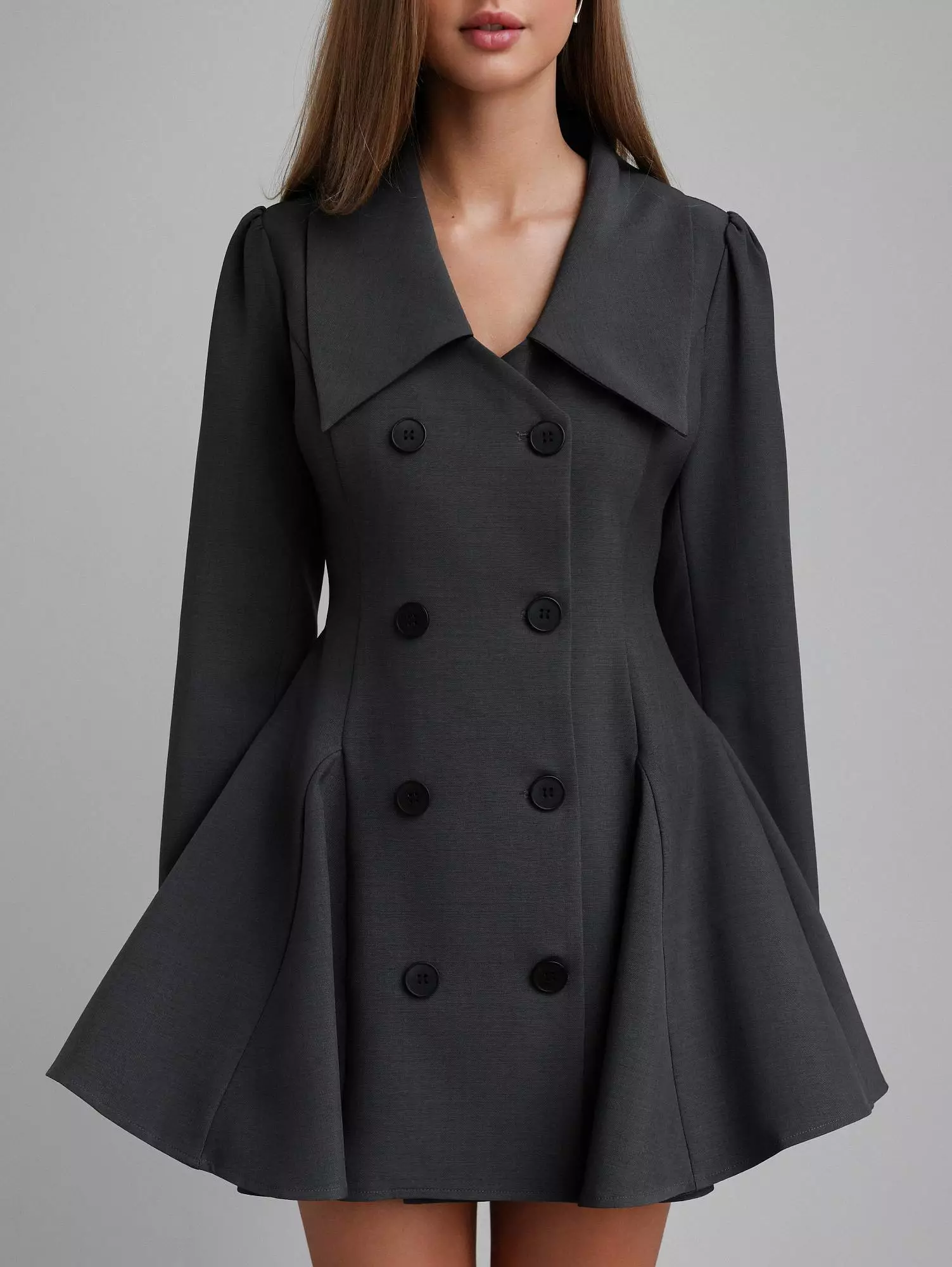 Платье (L (46RU), серый). Избражение № 2