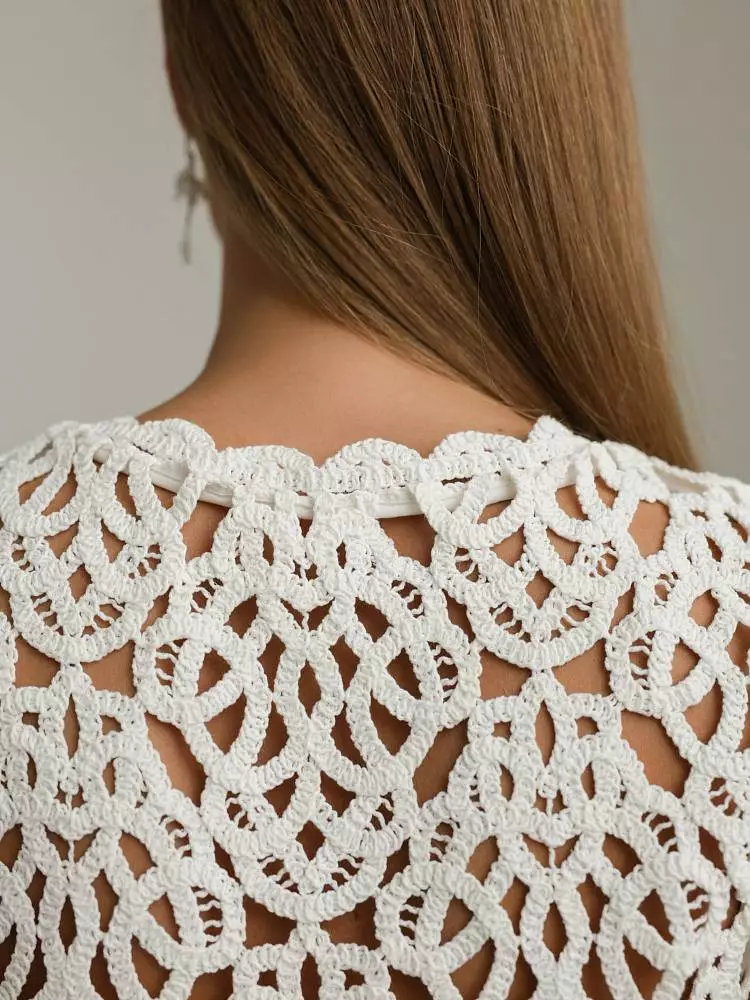 Топ (S (42RU), белый). Изображение № 6