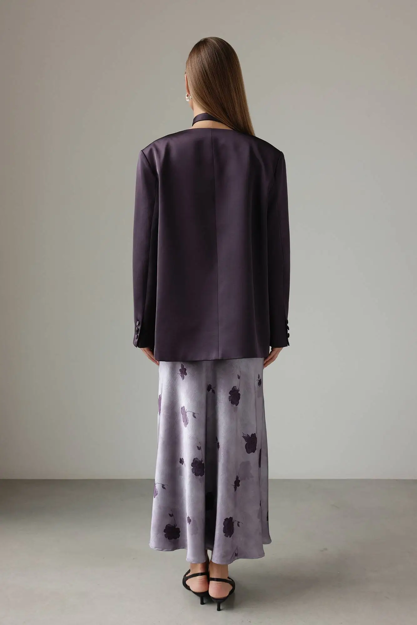 Пиджак (onesize (42-46RU) сливовый). Избражение № 5