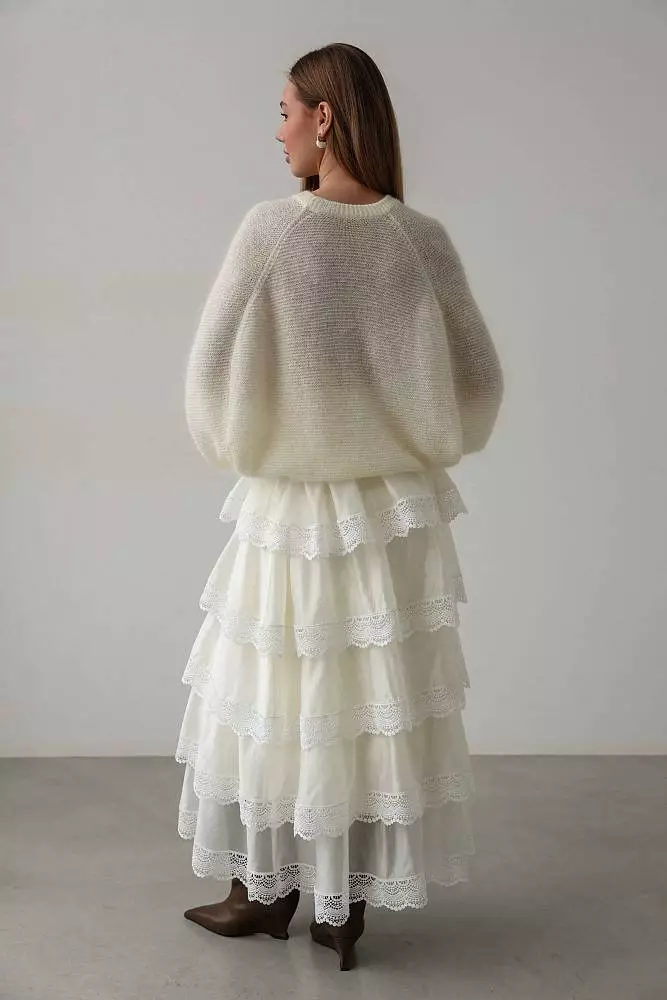 Свитер (onesize (42-46RU), белый). Изображение № 3