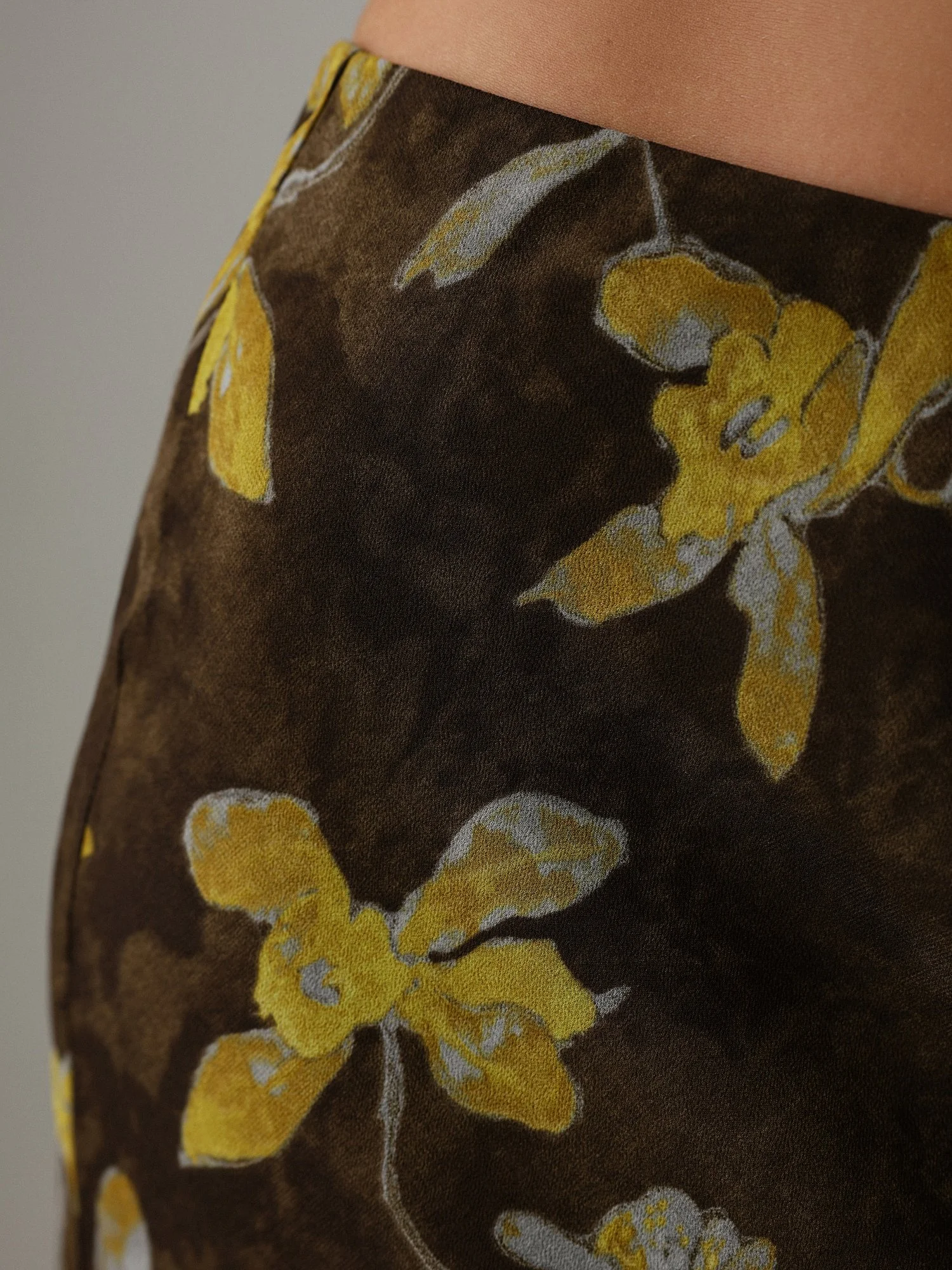 Юбка (S (42RU), коричневый). Избражение № 3