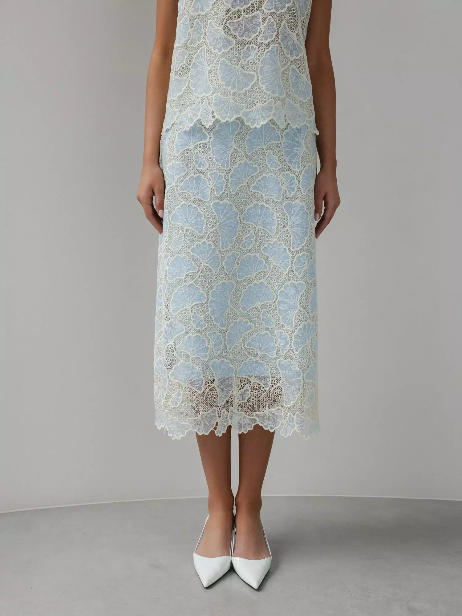 Юбка (S (42RU) голубой). Избражение № 2