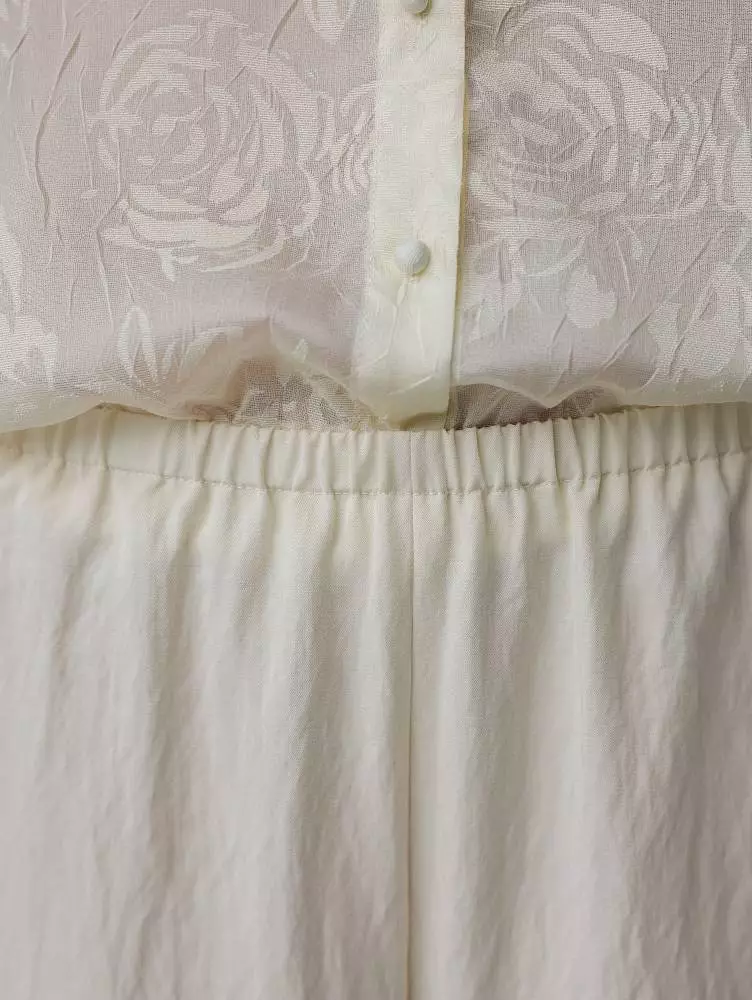 Брюки (L (46RU), молочный). Изображение № 3