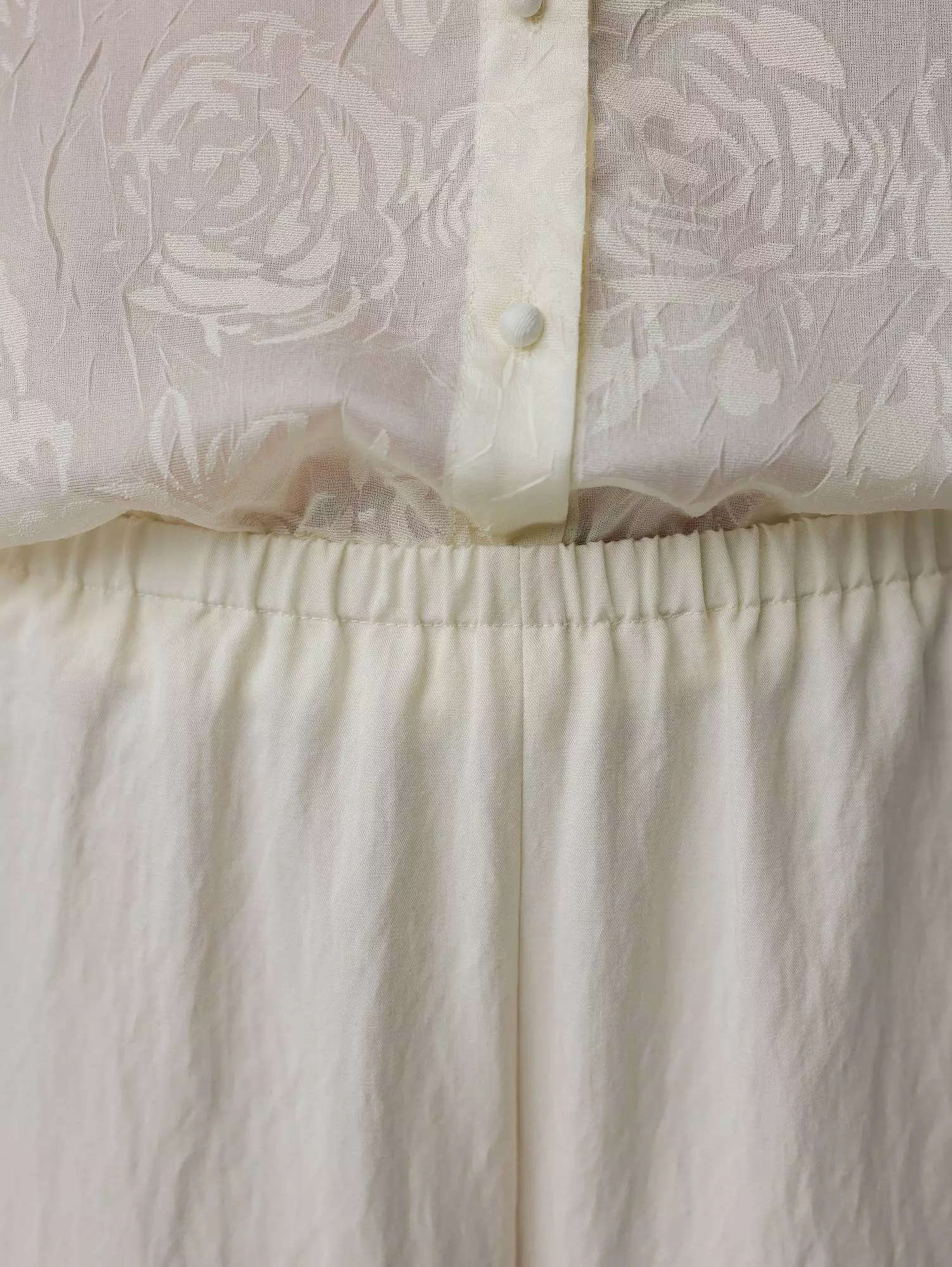 Брюки (L (46RU), молочный). Избражение № 3