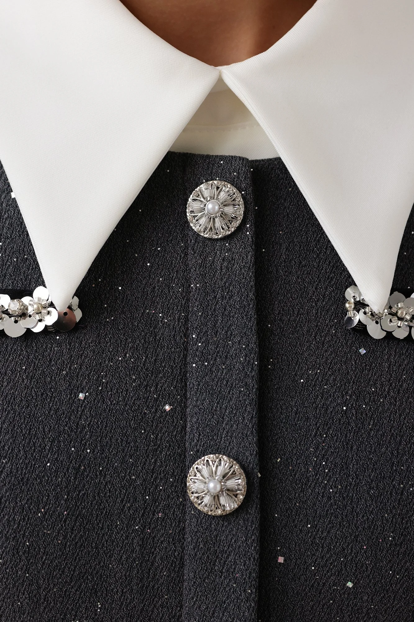 Платье (S (42RU), серый). Избражение № 4