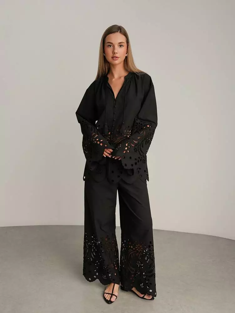 Брюки (S (42RU) чёрный). Изображение № 2