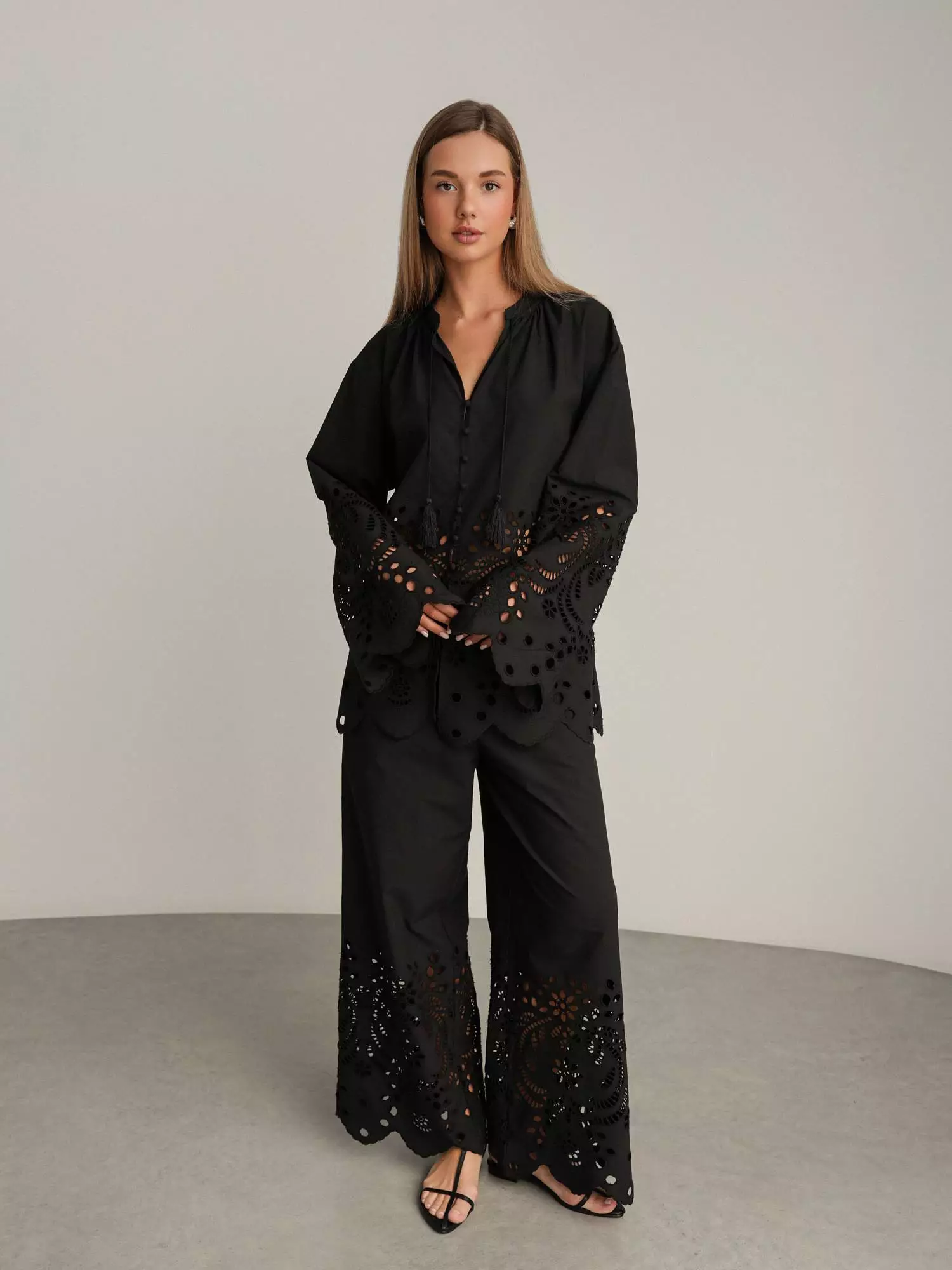 Брюки (S (42RU) чёрный). Избражение № 2