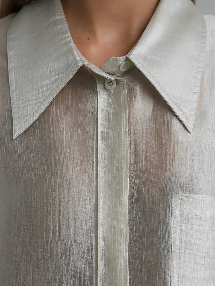 Рубашка (onesize (42-46RU), серая олива). Изображение № 3