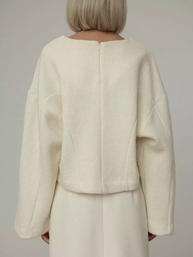Топ (onesize (42-46RU), светло-бежевый). Изображение № 5