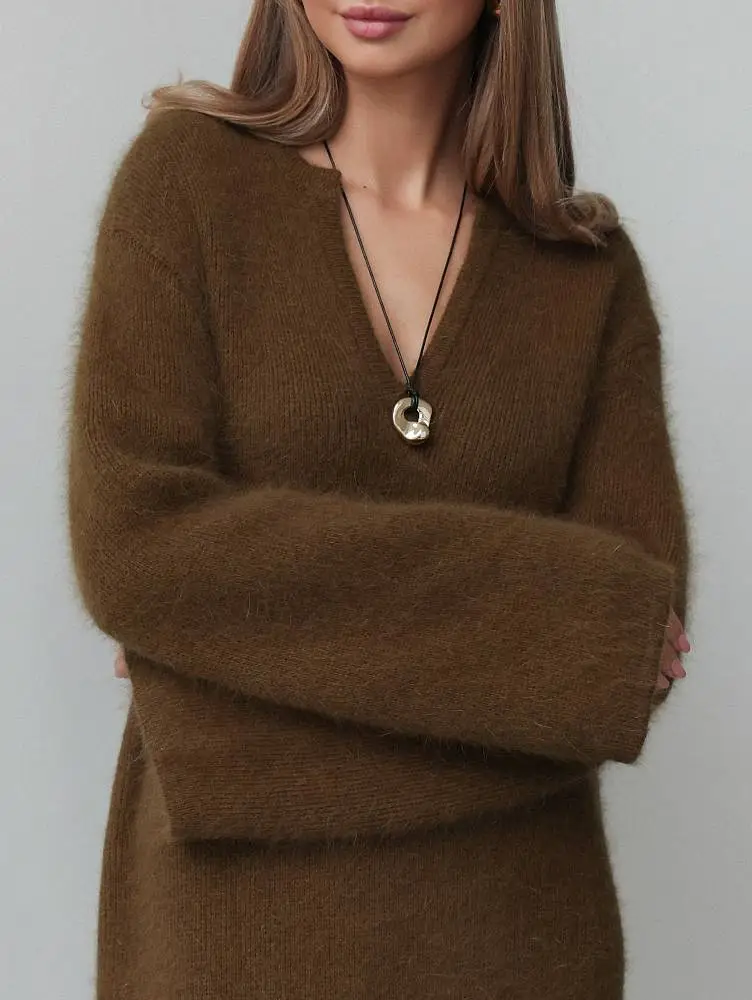 Платье  (onesize (42-46RU), болотный). Изображение № 2
