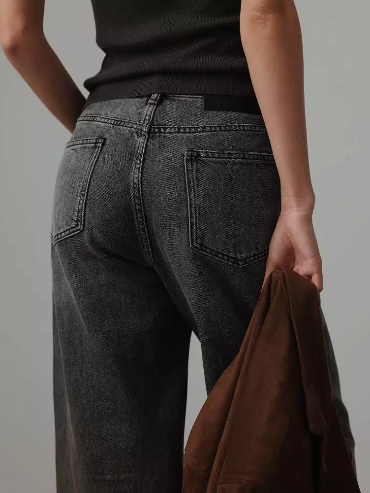 Джинсы (L (46), серо-кориневый). Изображение № 6