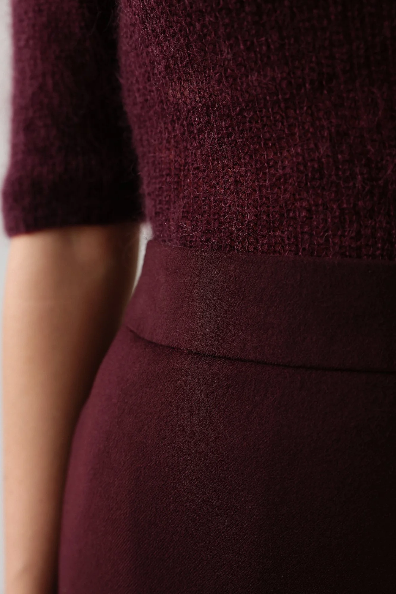 Юбка (M (44RU), сливовый). Избражение № 5