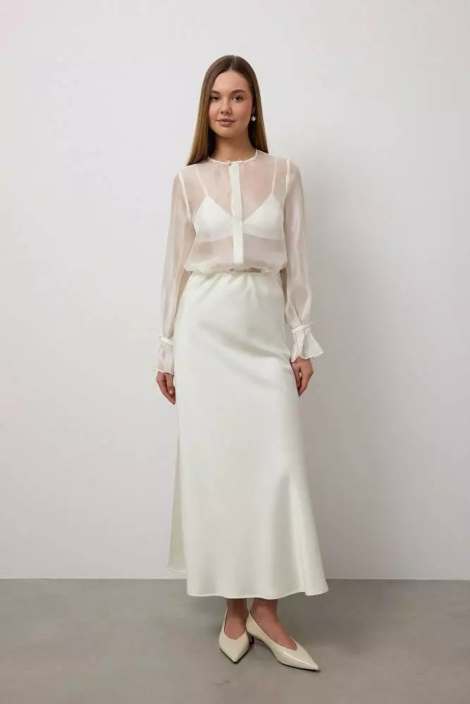 Блуза (M (44RU), молочный). Изображение № 1