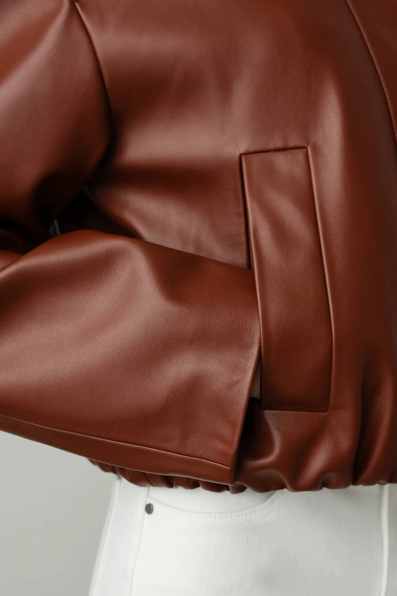 Куртка (M (44RU), коричневый). Избражение № 5