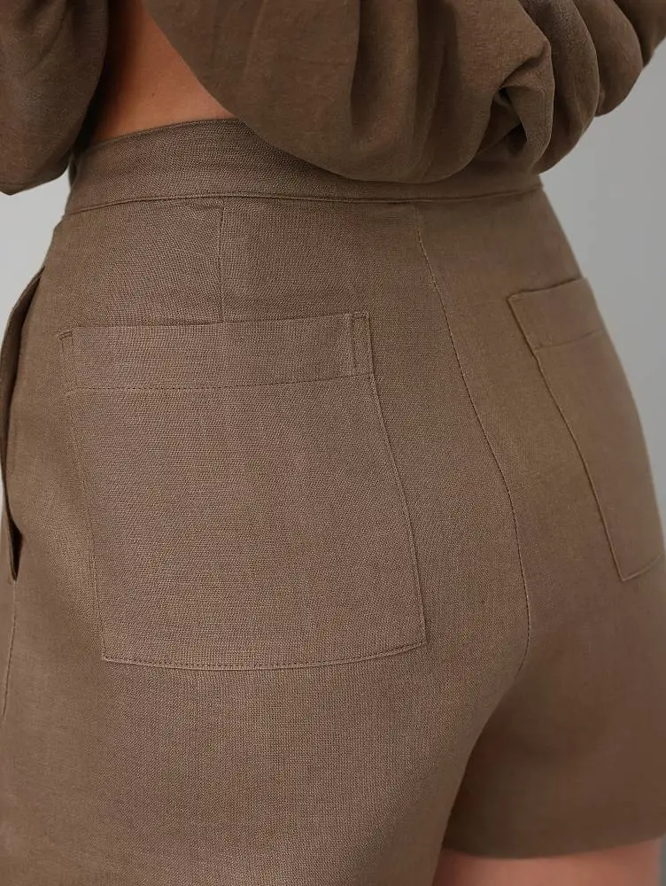 Шорты (L (46RU), коричневый). Изображение № 5