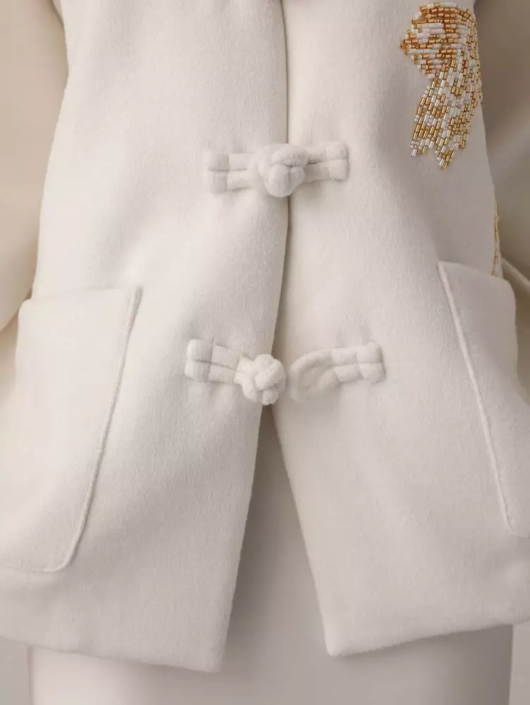 Пальто (M (44RU), белый). Изображение № 5