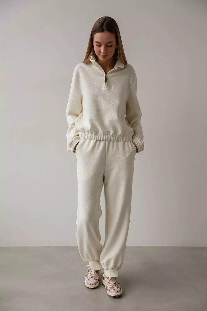 Толстовка (M (44RU), молочный). Изображение № 4