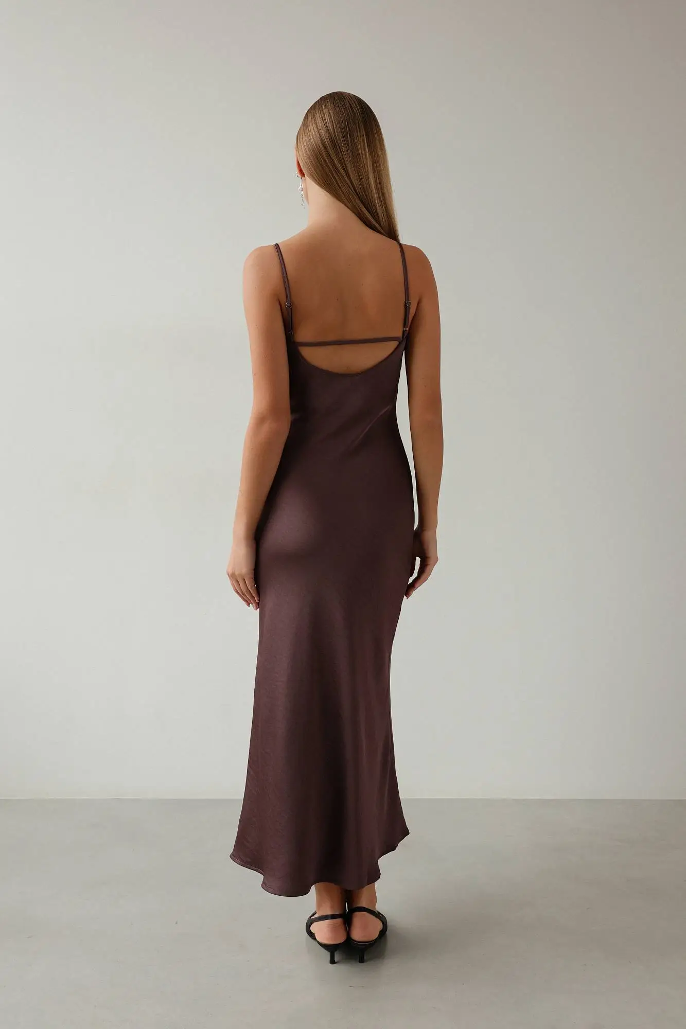 Платье  (S (42RU), сливовый). Избражение № 5