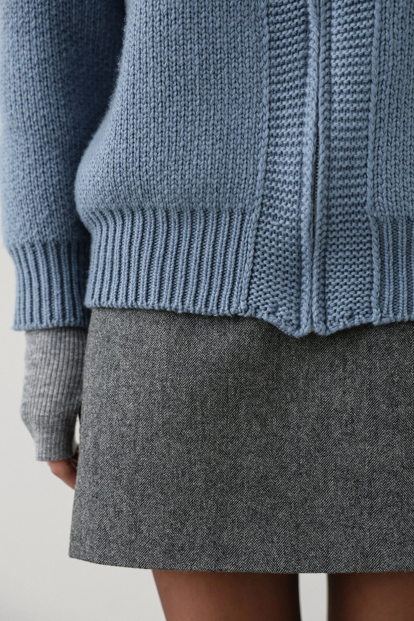 Кардиган (onesize (42-46RU), пыльно-синий). Избражение № 4