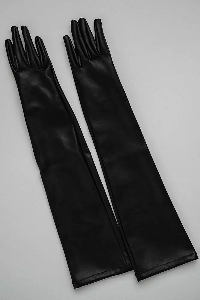 перчатки (чёрный). Изображение № 4