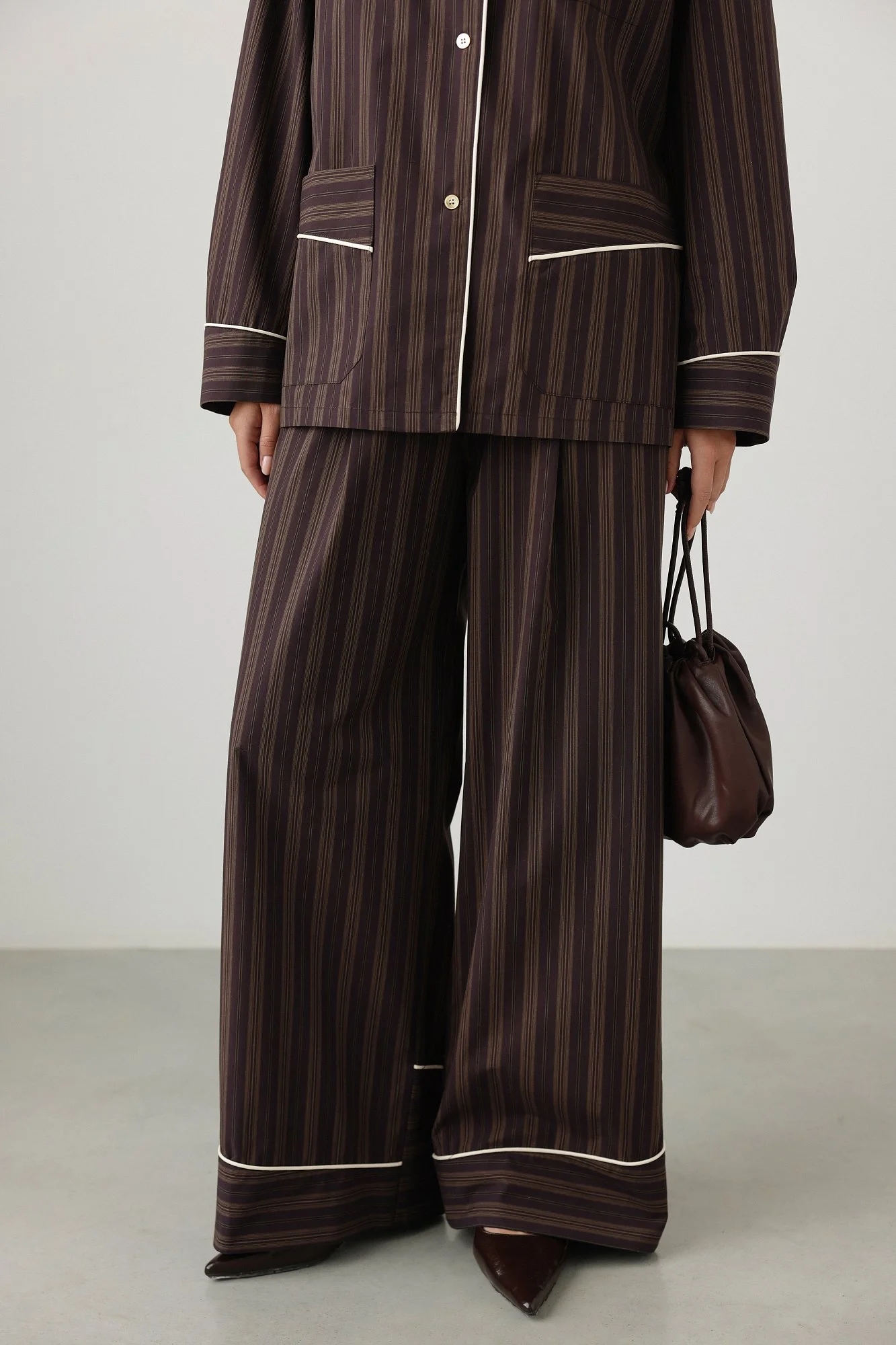 Брюки (S (42RU), коричневый). Избражение № 2