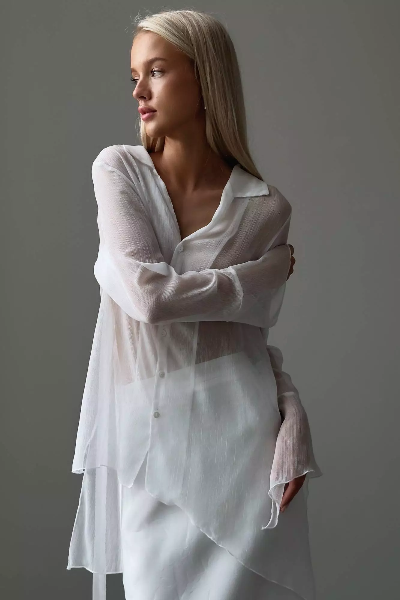 блузка (белый). Избражение № 4