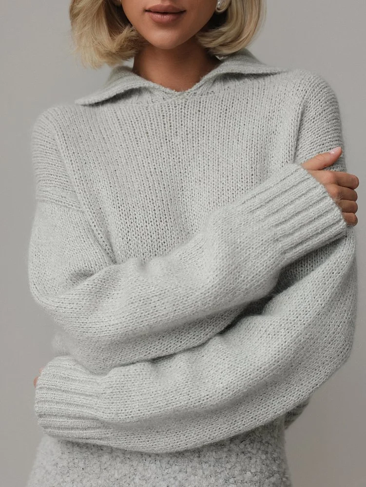 Свитер (onesize (42-46RU), светло-мятный). Изображение № 3