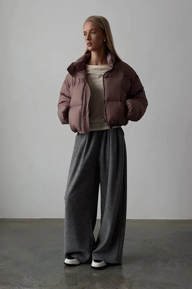 Пуховик (onesize (40-44RU), мокко). Изображение № 1