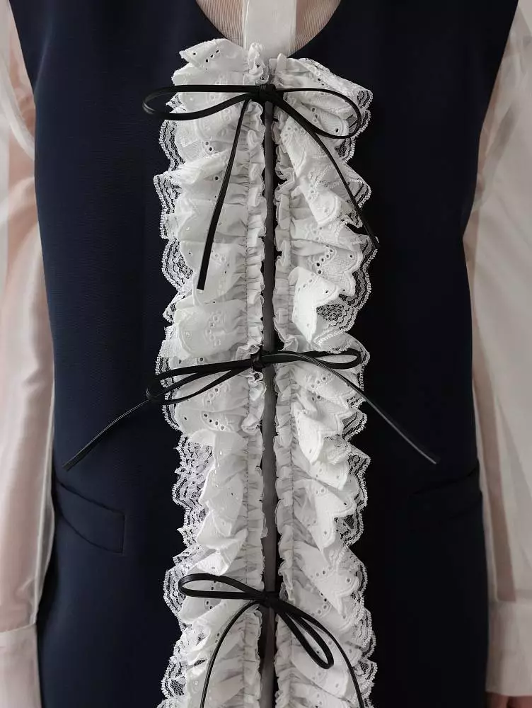 Жилет (S (42), тёмно-синий). Изображение № 3