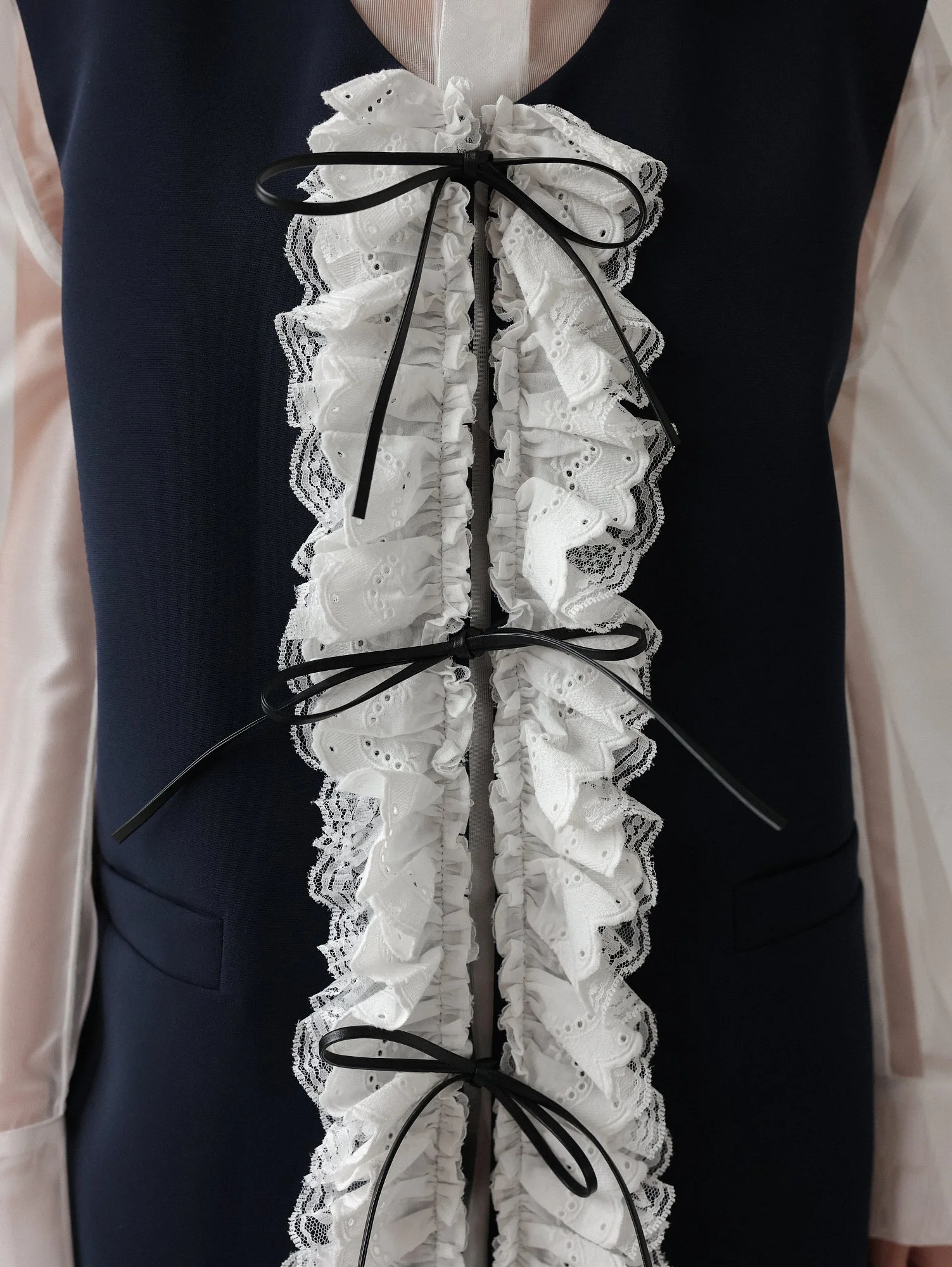 Жилет (S (42), тёмно-синий). Избражение № 3