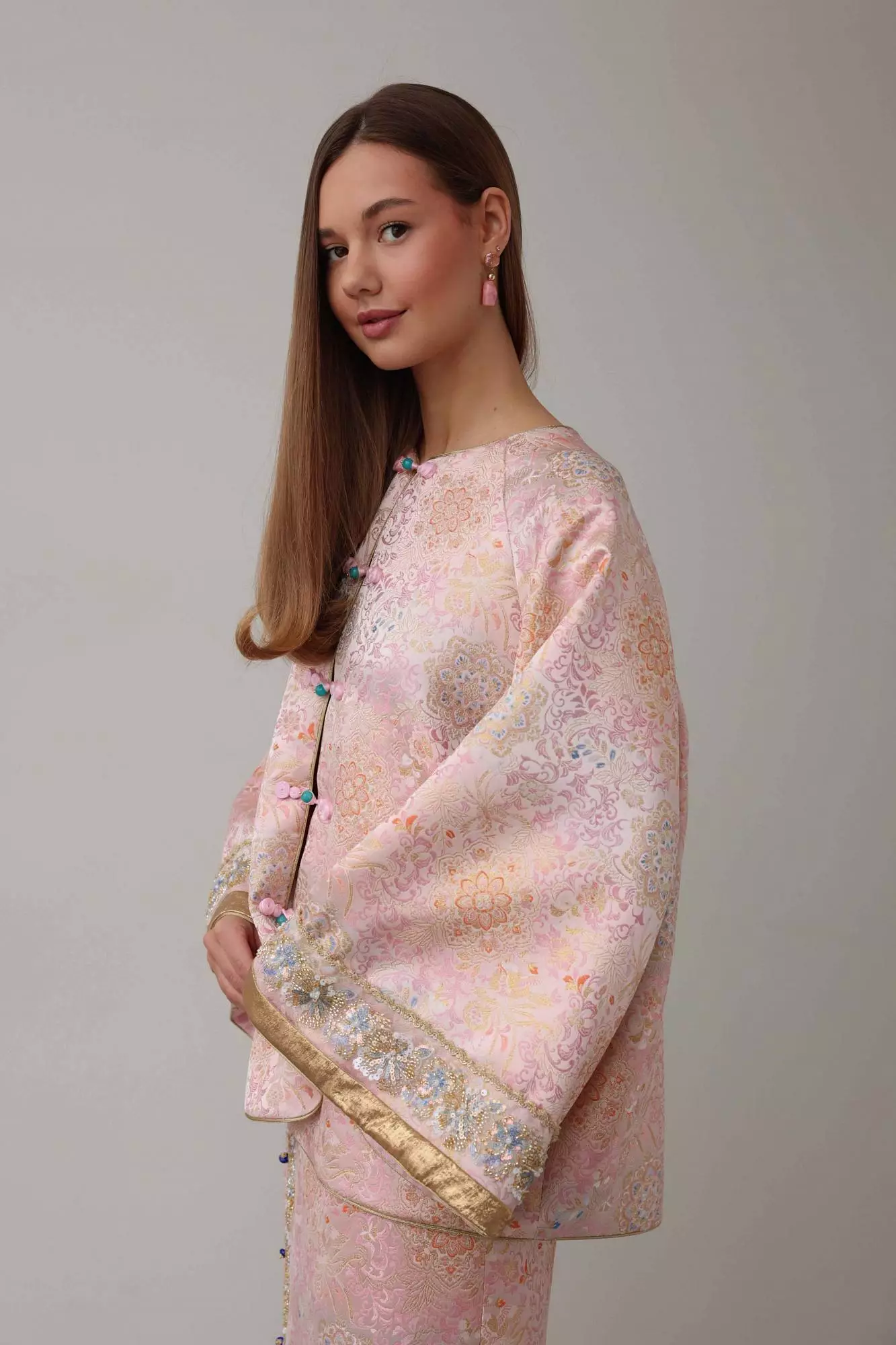 Жакет (S (42RU), розовый). Избражение № 2