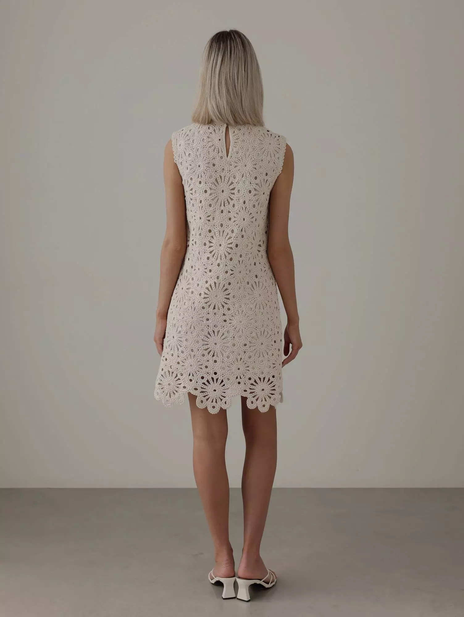 Платье  (L (46RU), светло-бежевый). Избражение № 6