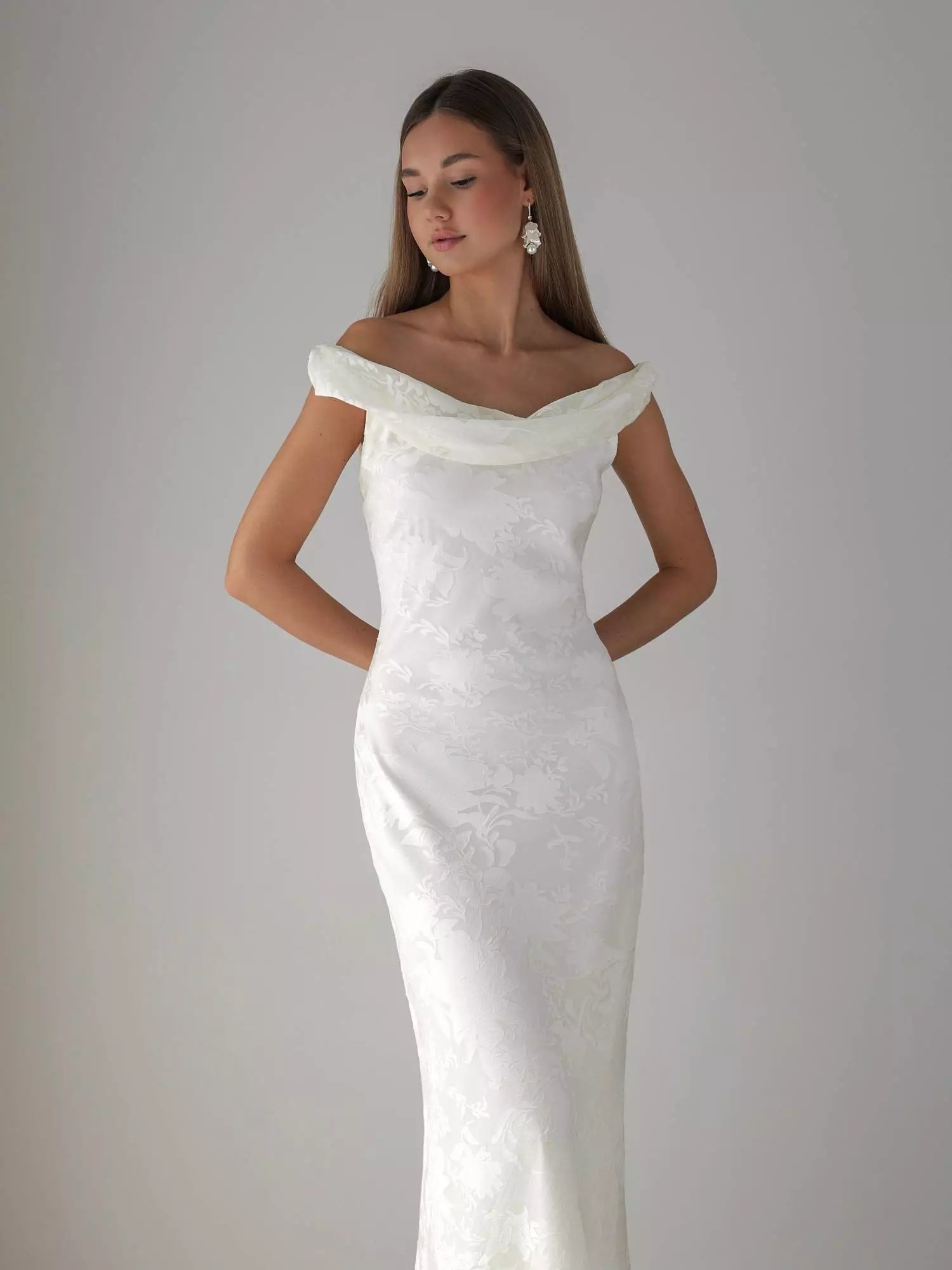 Платье (M (44RU), ванильный). Избражение № 2