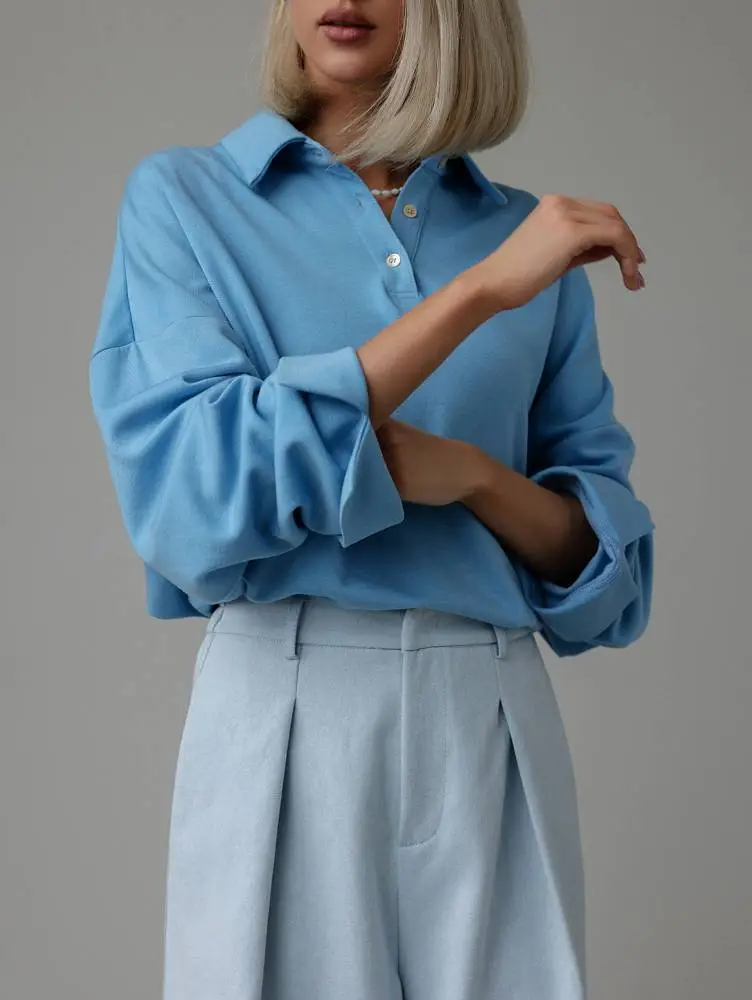 Поло (onesize (42-46RU), небесный). Изображение № 4